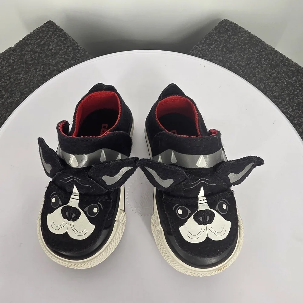 Converse Chuck Taylor All Star French Bulldog Infants Sneakers Size 3 Shoes